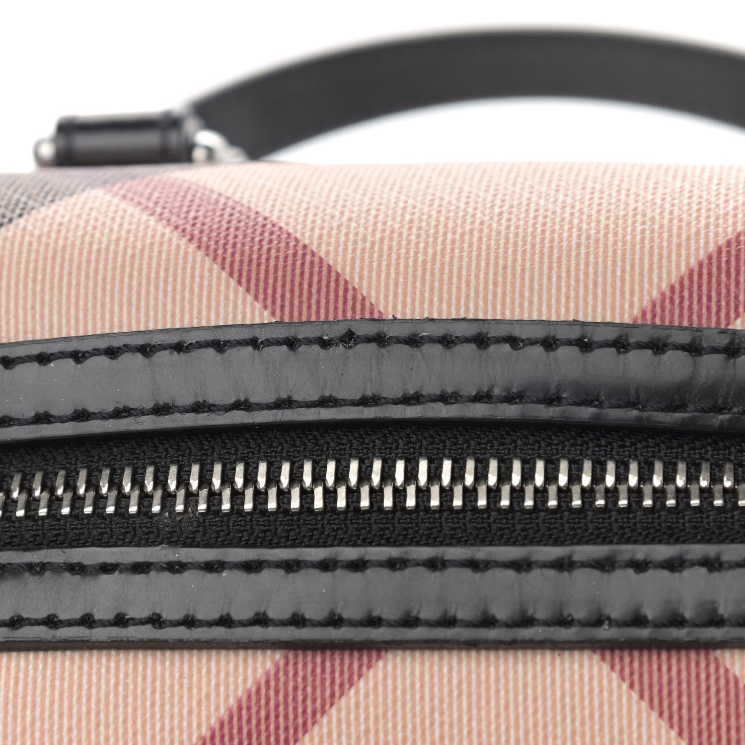 Burberry Nova Check Small Boston Bag Mini Black 12 of 12