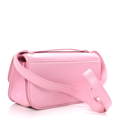 Balenciaga Calfskin Stripe Embossed Small Gossip Bag Candy Pink 3 of 10
