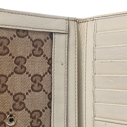 Gucci Monogram Continental Charmy Wallet White 7 of 15
