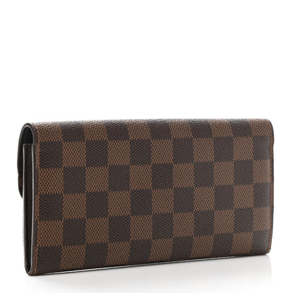 Louis Vuitton Damier Ebene Emilie Wallet 3 of 8