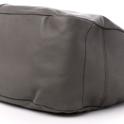 Prada Soft Calf Hobo Bambu Grey 9 of 11