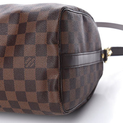 Louis Vuitton Damier Ebene Speedy Bandouliere 25 9 of 10