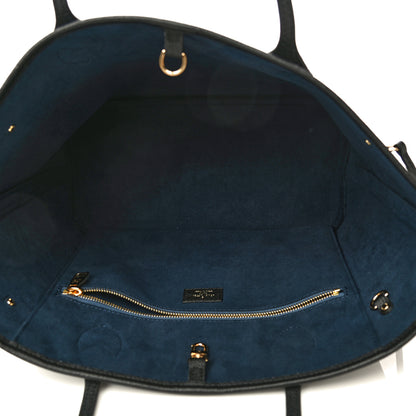 Louis Vuitton Empreinte Monogram Giant Neverfull MM Black 5 of 9