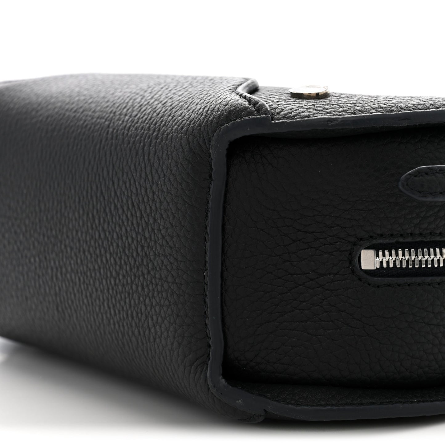 Grained Calfskin Sesia Crossbody Black