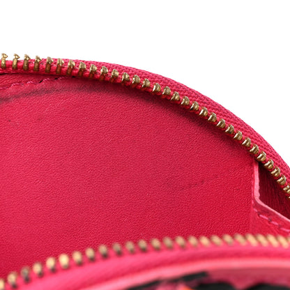 Louis Vuitton Vernis Roses Chapeau Coin Purse Rose Pop 9 of 12