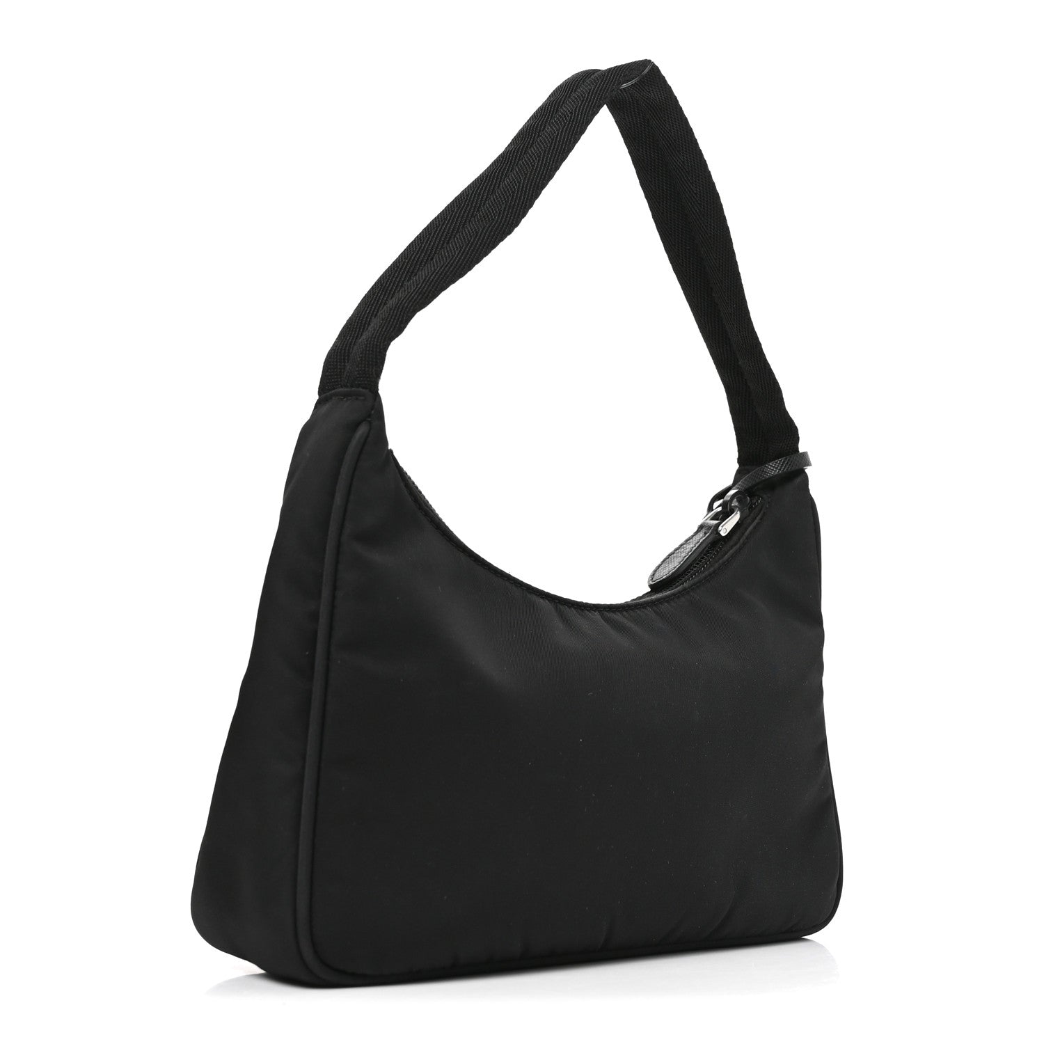 Prada Tessuto Nylon Mini Re-Edition 2000 Bag Black 3 of 9