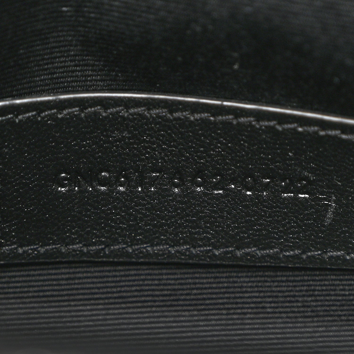 Saint Laurent Grain De Poudre Matelasse Chevron Monogram Envelope Clutch Black 8 of 8