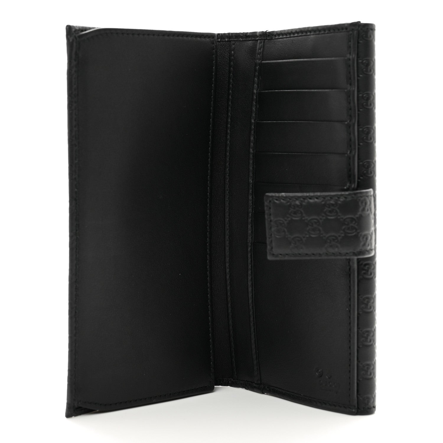 Gucci Microguccissima Continental Flap Wallet Black 5 of 9