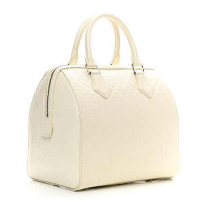 Louis Vuitton Damier Facette Speedy Cube MM Creme 3 of 9