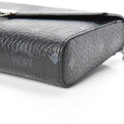 MCM Visetos Millie Wallet On Chain Black 9 of 9