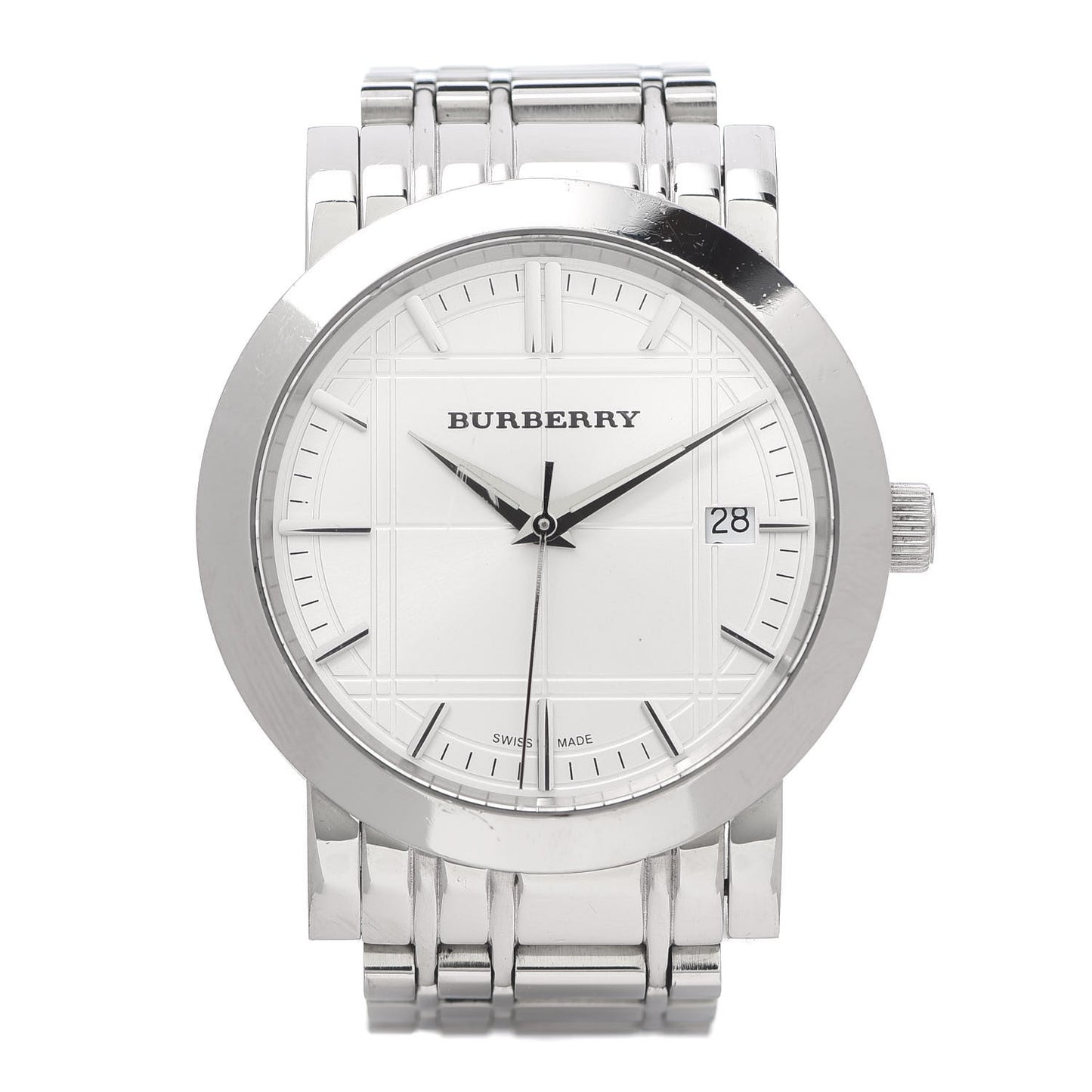 Stainless Steel 38mm Heritage Quartz Watch BU1350