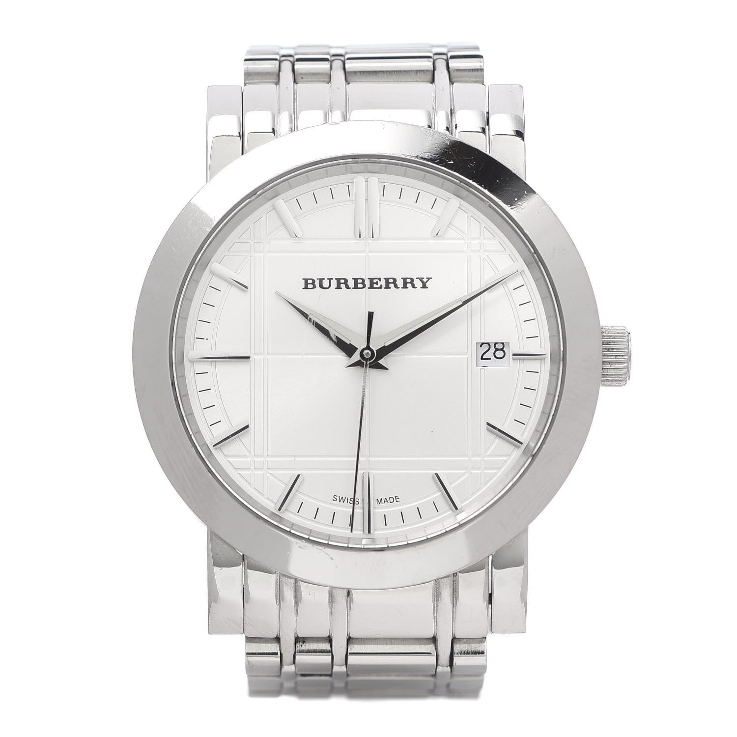 Burberry Stainless Steel 38mm Heritage Quartz Watch BU1350 1 of 8