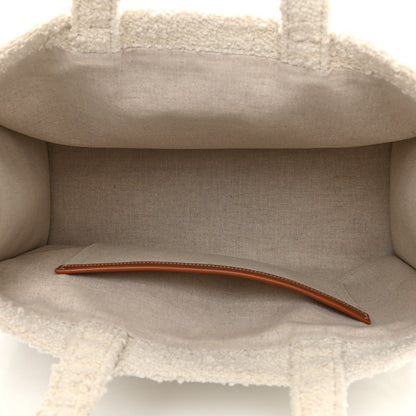 Celine Stripe Triomphe Large Cabas Thais Khaki Tan 5 of 7