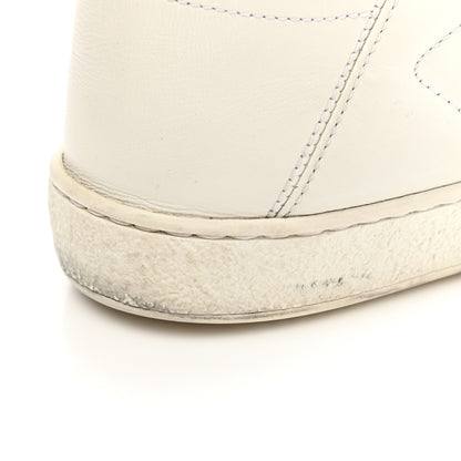 Gucci Calfskin Web Bee Embroidered Womens Ace Sneakers 38 White Green 17 of 18