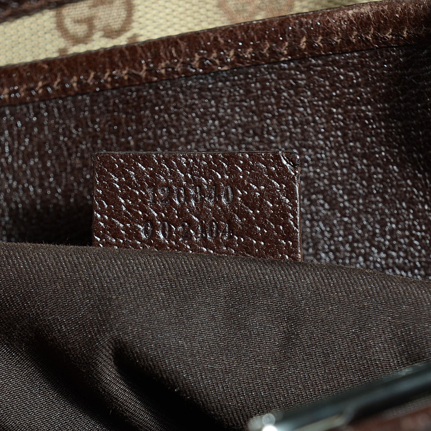 Monogram Small Eclipse Tote Brown