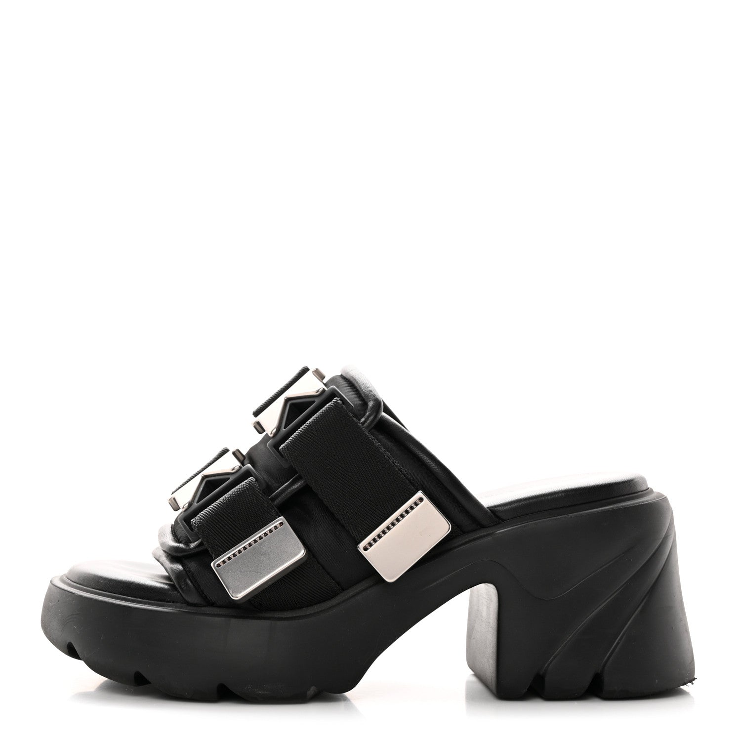 Bottega Veneta Nappa Flash 80mm Sandals 38 Black 1 of 12