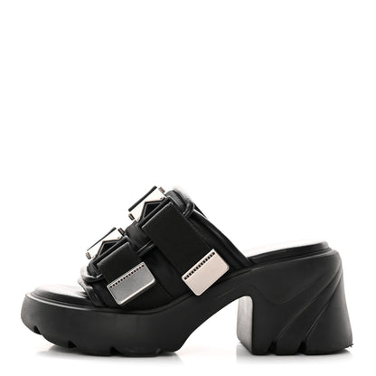 Bottega Veneta Nappa Flash 80mm Sandals 38 Black 1 of 12