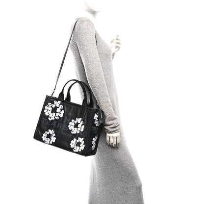 Marc Jacobs x Denim Tears Grained Calfskin Medium The Tote Bag Black 2 of 12
