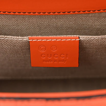 Gucci Microguccissima Medium Emily Chain Shoulder Bag Sun Orange 6 of 9