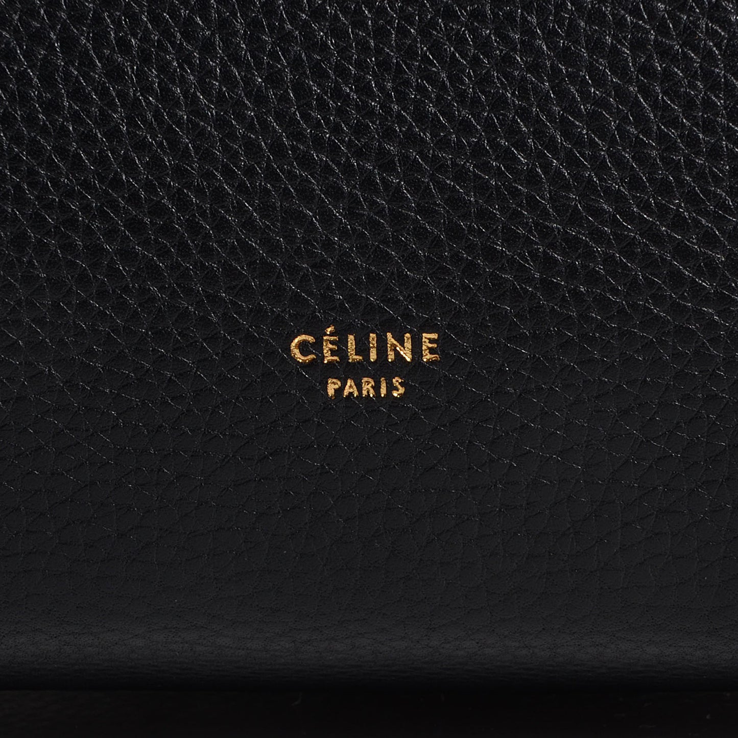 Drummed Calfskin Mini Belt Bag Black