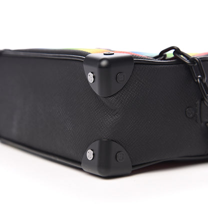 Louis Vuitton Taiga Rainbow Mini Soft Trunk Black 7 of 8