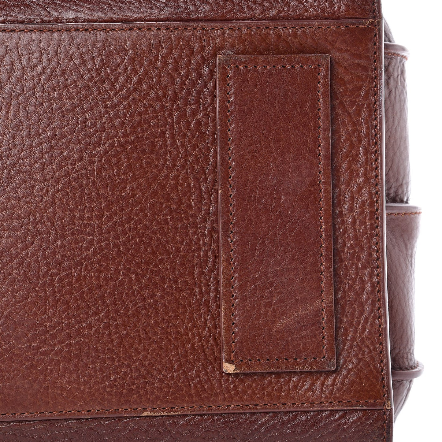Grained Calfskin Medium Supple Sac De Jour Dark Brown