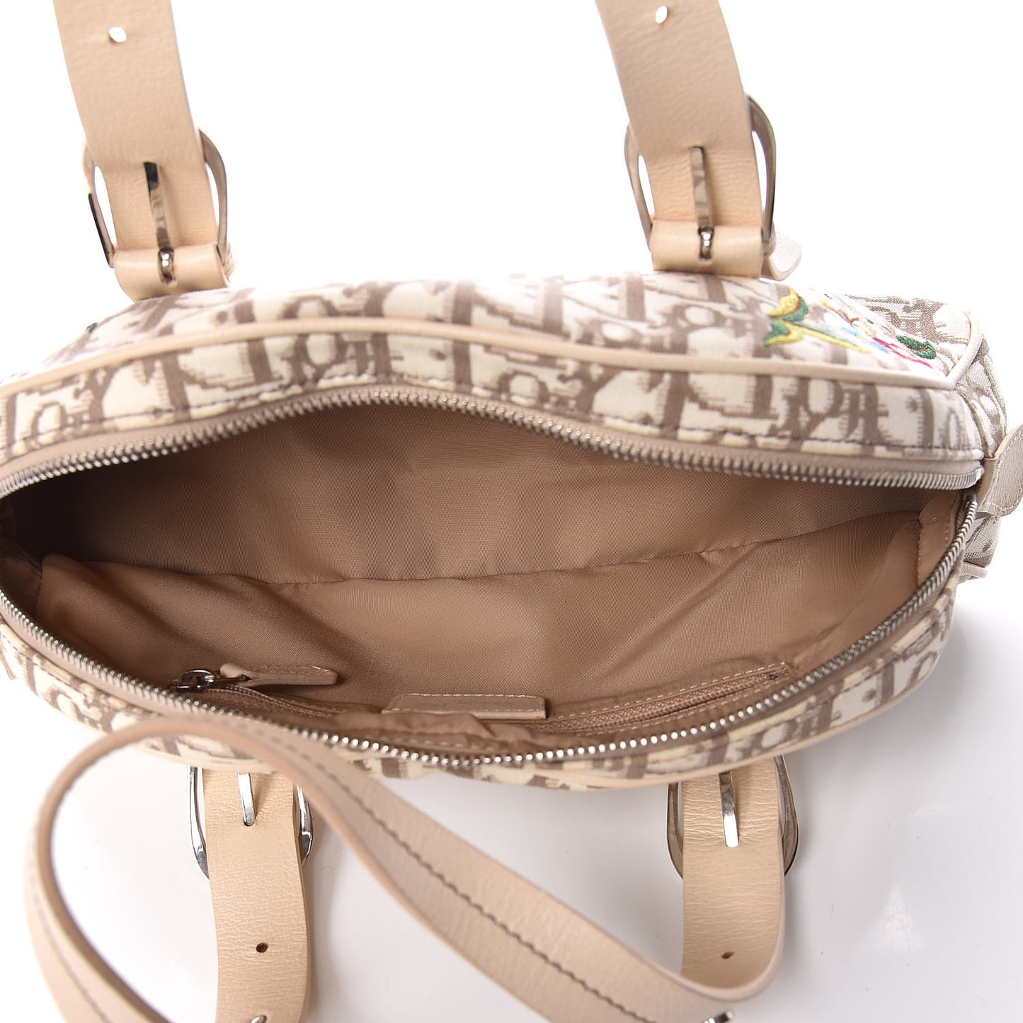 Monogram Vintage Flowers Small Bowler Beige