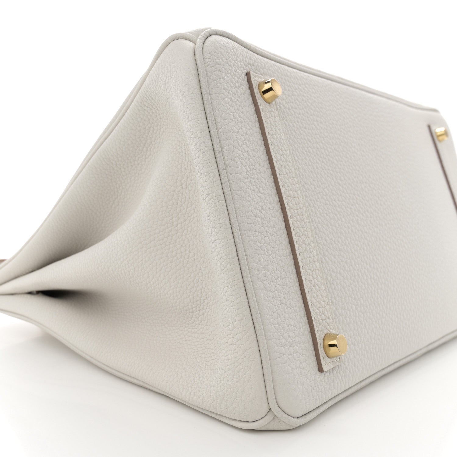 Hermes Togo Birkin 35 Gris Pale 9 of 12