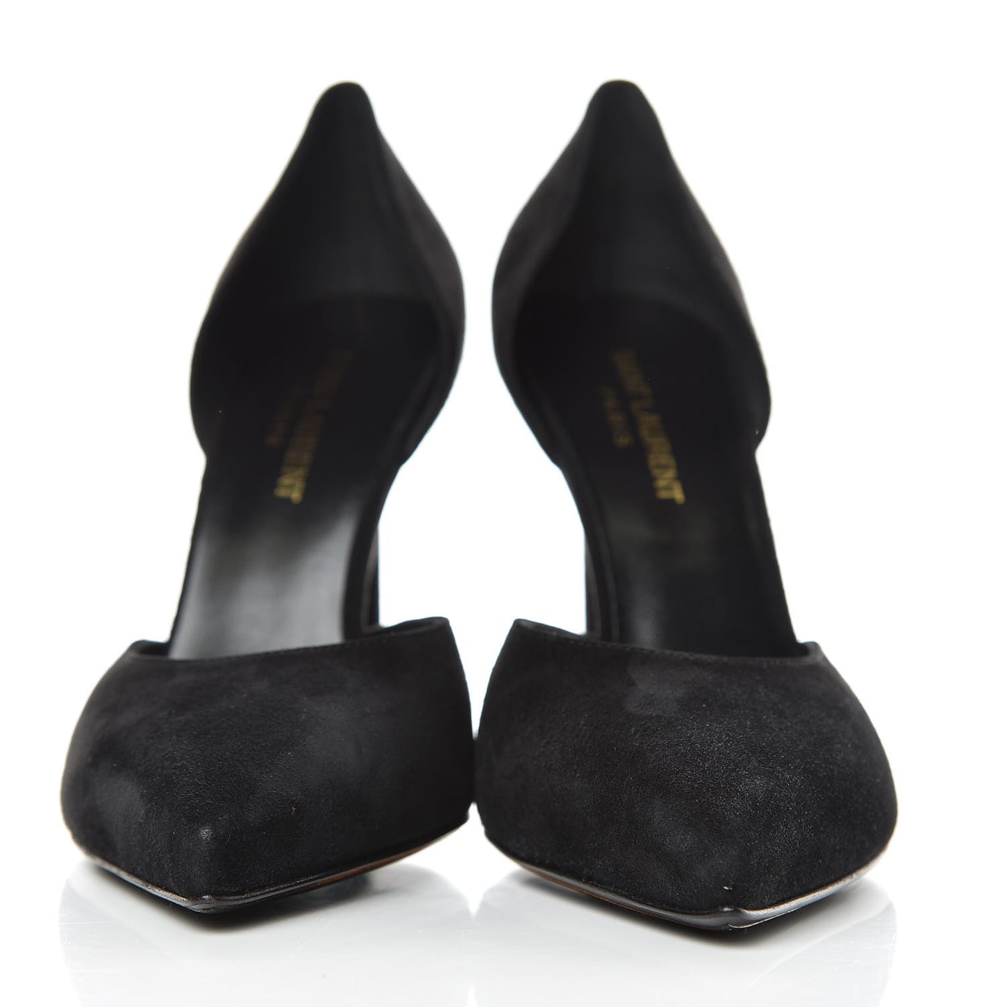 Kid Scamosciato Skinny D'Orsay 105 Pumps 38.5 Black