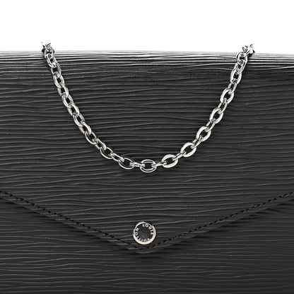 Louis Vuitton Epi Pochette Felicie Black 9 of 11