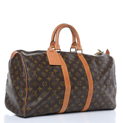 Louis Vuitton Monogram Keepall 45 3 of 16