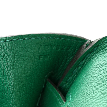 Hermes Epsom Birkin 30 Vert Vertigo 7 of 10