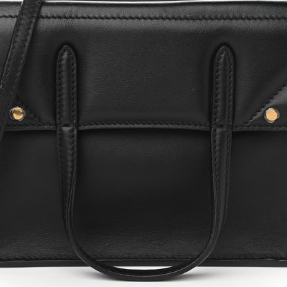 Fendi Vitello Grace Matte Small Flip Tote Black 10 of 13