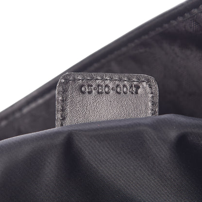 Christian Dior Nylon Monogram Lovely Shopping Tote Black 9 of 11