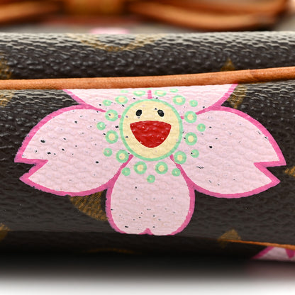 Louis Vuitton Monogram Cherry Blossom Pochette Accessories Brown 22 of 25