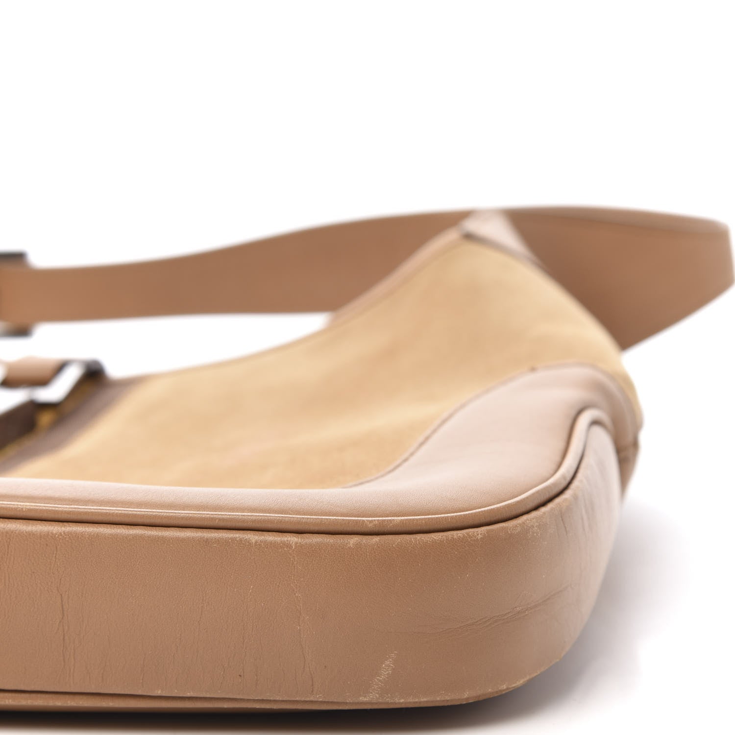 Gucci Suede Small Jackie O Hobo Light Brown 7 of 11