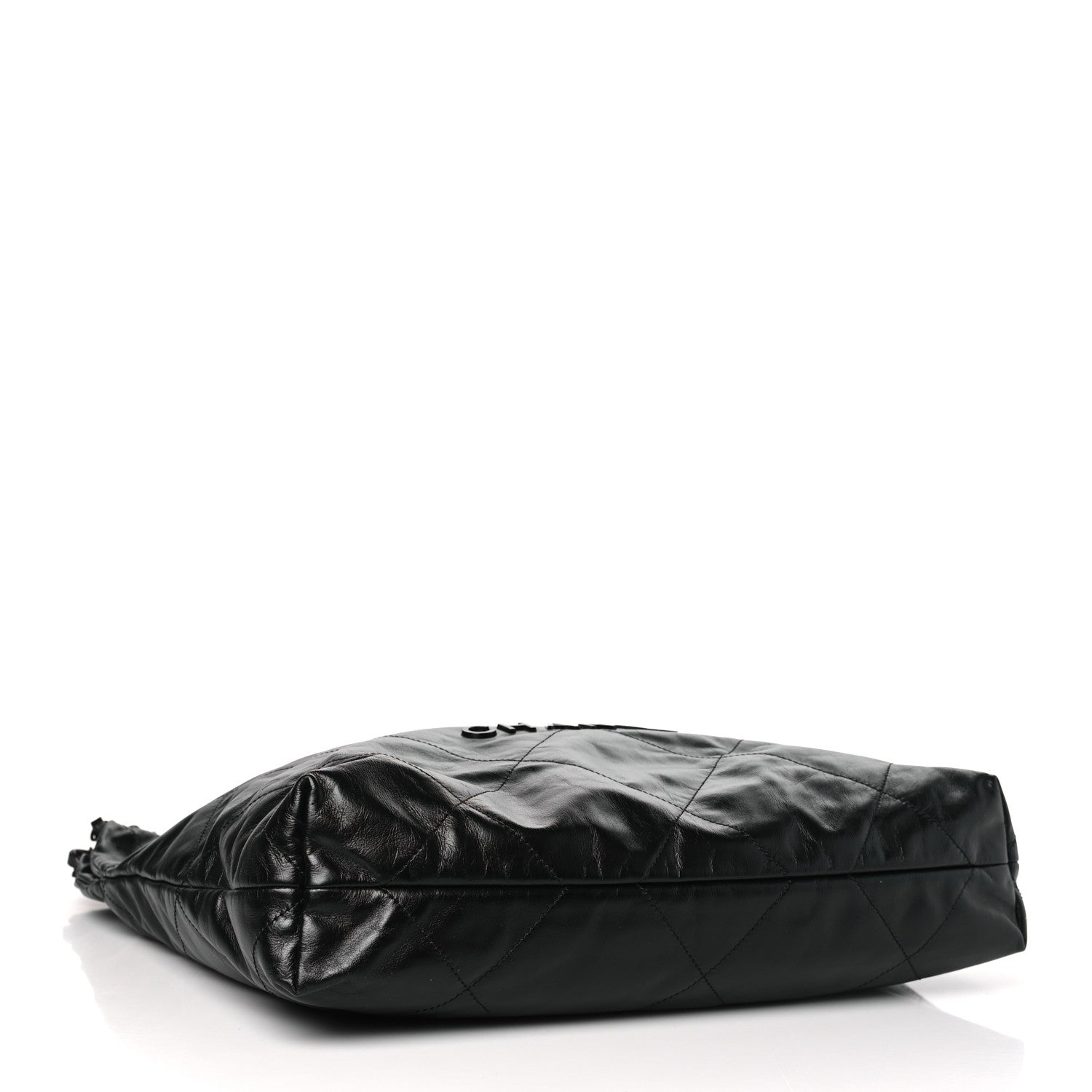 Chanel Shiny Calfskin Quilted Chanel 22 So Black 5 of 11