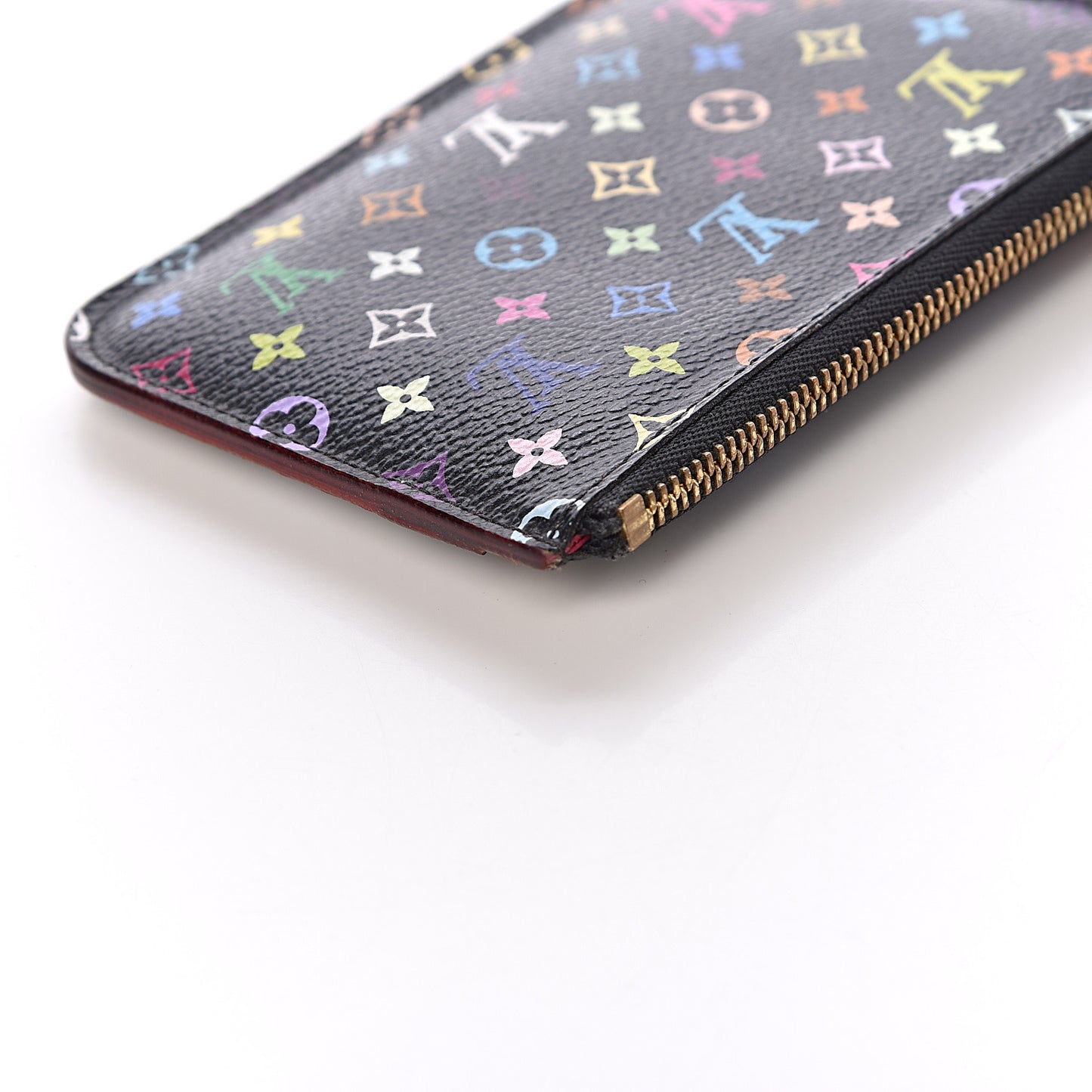 Monogram Multicolor Key Pouch Black Grenade