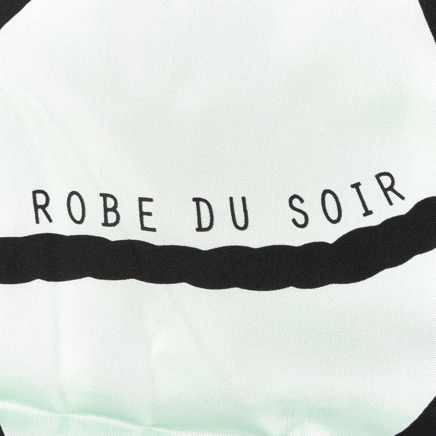 Silk Robe Du Soir Scarf 140 Corail Vert D’Eau