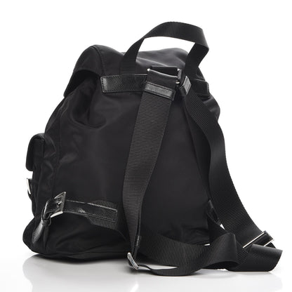 Prada Nylon Vela Medium Backpack Black 3 of 8