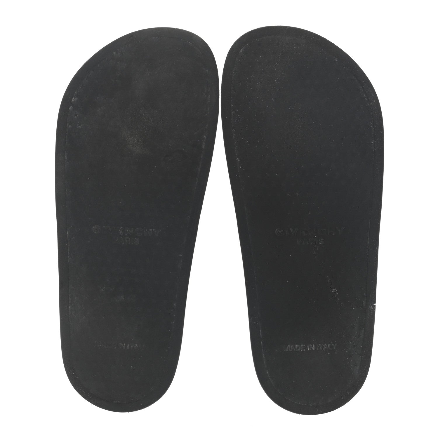 Givenchy Calfskin Logo Womens Pool Slide Sandals 36 Rose Black 5 of 13