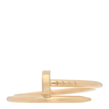 Cartier 18K Yellow Gold Small Juste Un Clou Ring 60 9 1 of 5