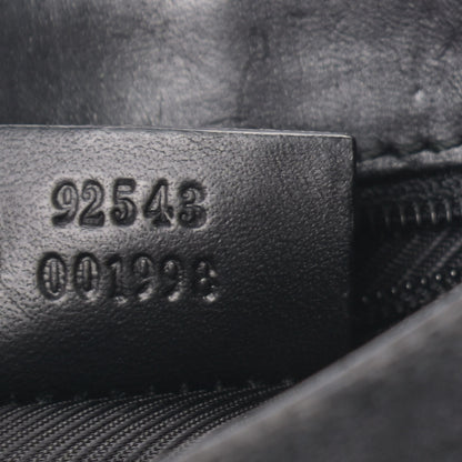 Gucci GG Monogram Web Flight Belt Bag Black 7 of 9