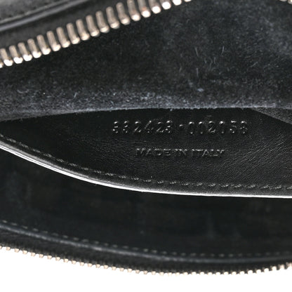 Saint Laurent Calfskin Studded Classic Duffle 6 Black 7 of 10