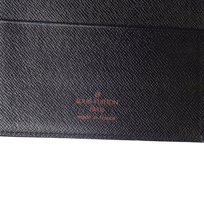 Louis Vuitton Epi Medium Ring Agenda Cover Black 7 of 8