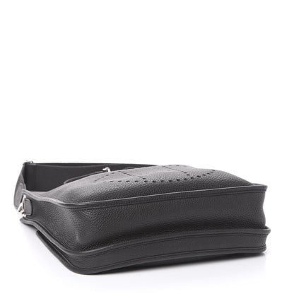 Hermes Taurillon Clemence Evelyne III PM Plomb 3 of 9
