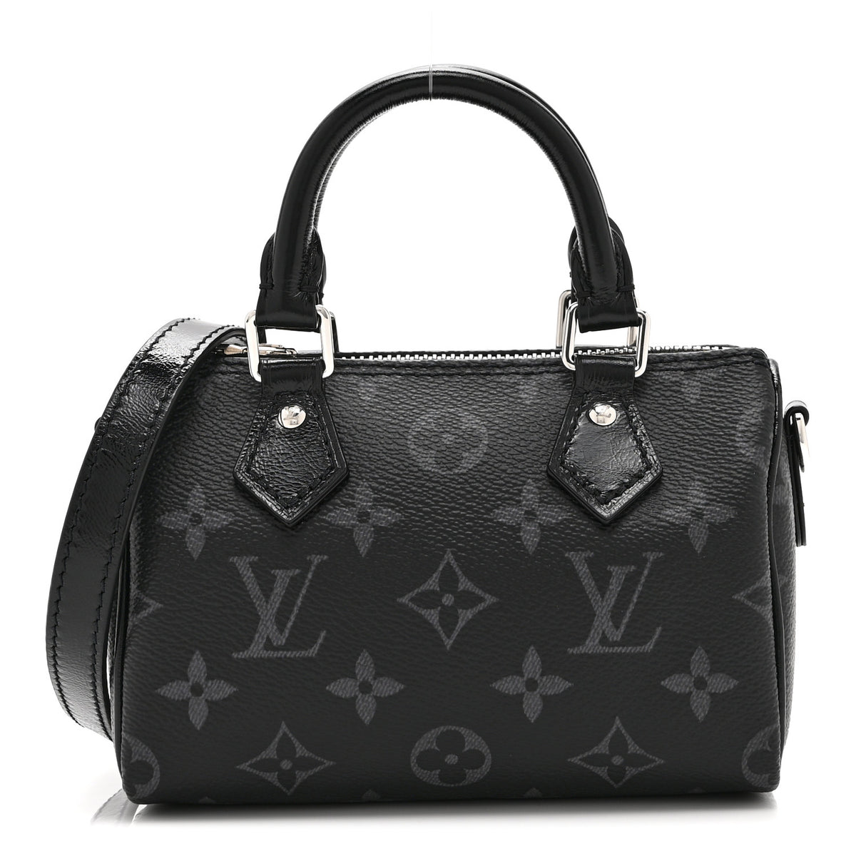 Louis Vuitton Monogram Eclipse Nano Speedy Bandouliere 1 of 9