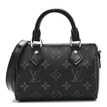 Louis Vuitton Monogram Eclipse Nano Speedy Bandouliere 1 of 9