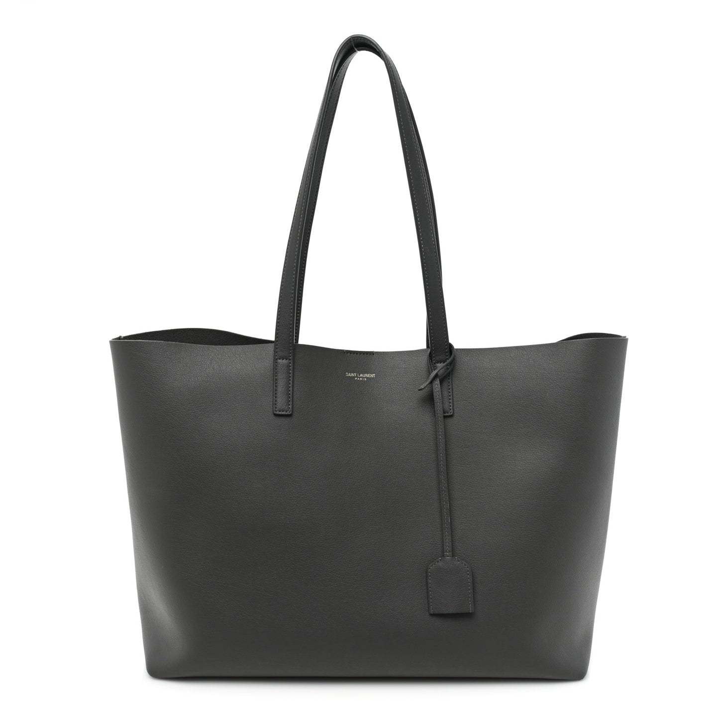 Calfskin Large Shopping Tote Storm