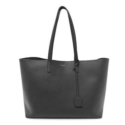 Saint Laurent Calfskin Large Shopping Tote Storm 1 of 20